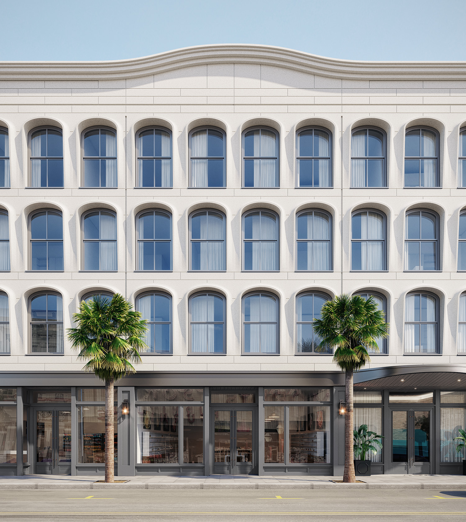 Developers top out Charleston SC boutique hotel Hotel